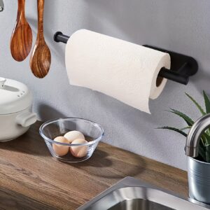 Large & Small Self Adhesive No Drill Paper Towel Holder