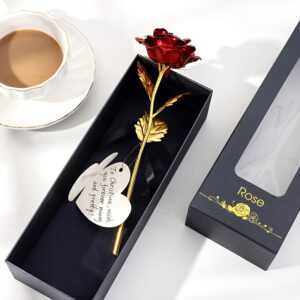 Open Window Gift Box Rose Single Gift Box with Greeting