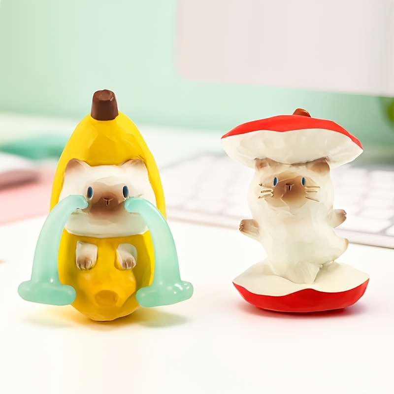 FunFruits Cat Fun Series Mini Ornaments