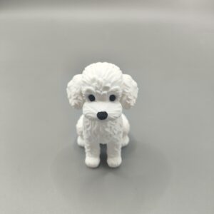 A Poodle Statue Ornament