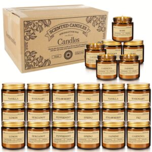 24 Household Candles