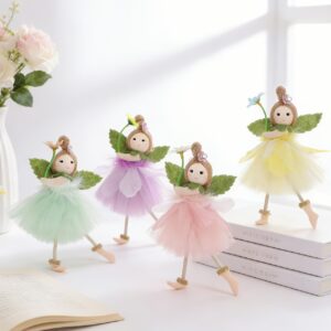 2pcs Set Flower Fairy Ornaments