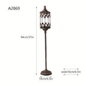 1pc Vintage Metal Candle Holder