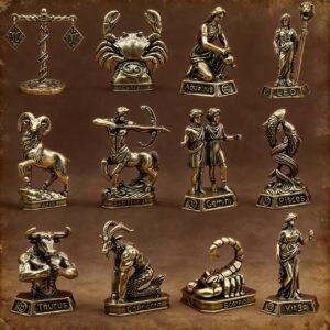 Solid Brass Handmade Collectible Figurines