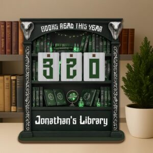 Vintage Book Read Tracker