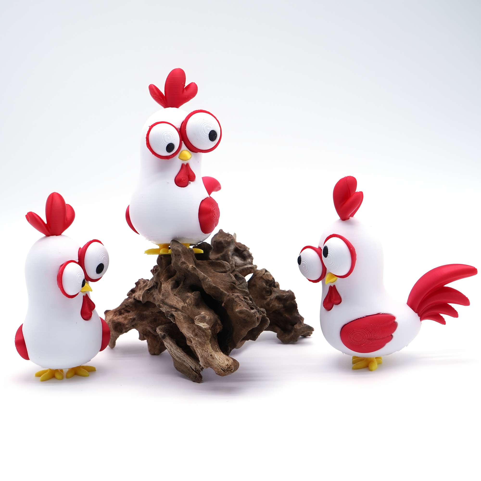 3pcs Adorable Chick Figurine