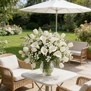 36pcs Spring Artificial Flower Combination