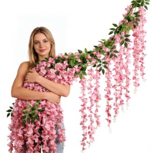 A New Outdoor Artificial Wisteria Vine