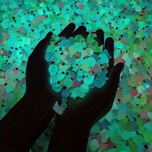 200pcs Glow In The Dark Miniature Duck Ornament