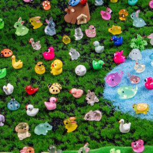 [Mini Resin Animals Bulk] 40/60pcs Mini Resin Animals Bulk